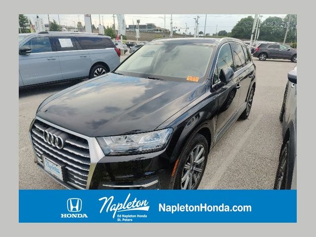 Night Black 2019 Audi Q7 SUV / Crossover All-Wheel Drive 8-Speed Automatic