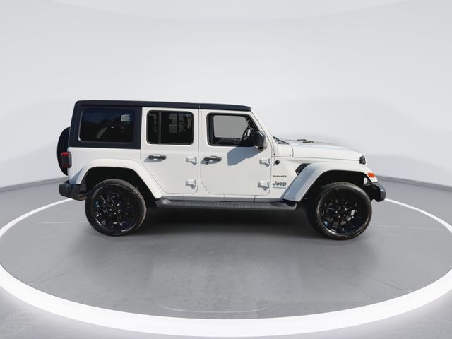 Used 2022 White Jeep Unlimited Sahara 4xe image 9