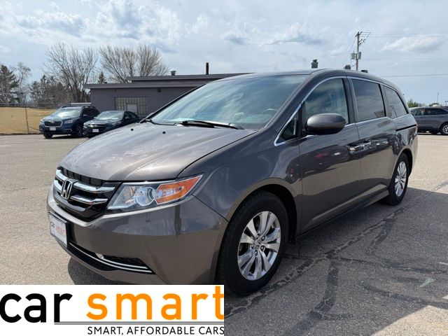 Gray 2015 Honda Odyssey EX-L FWD Minivan Front-Wheel Drive Automatic