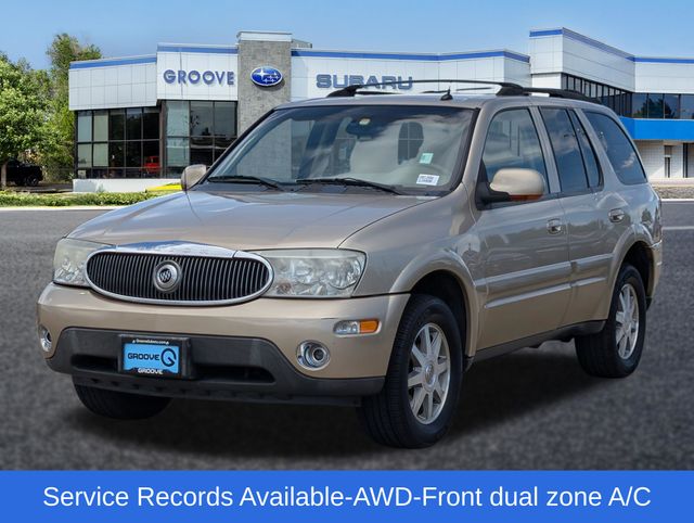 Cashmere Metallic 2004 Buick Rainier SUV / Crossover All-Wheel Drive 4-Speed Automatic Overdrive