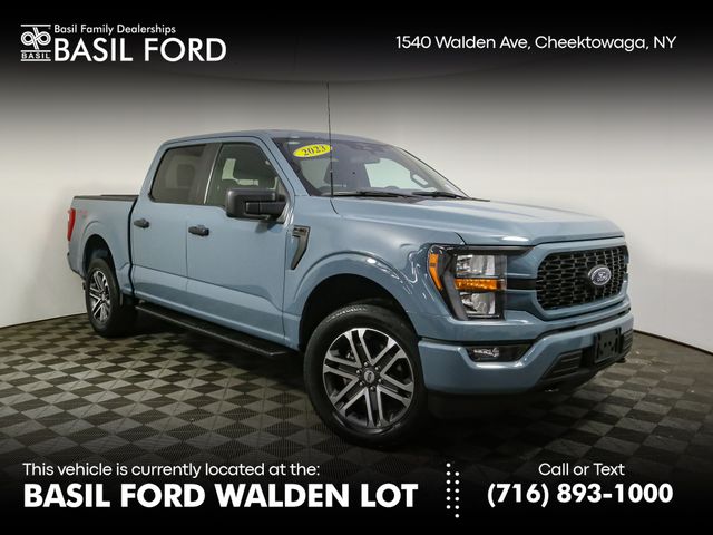 Area 51 Blue 2023 Ford F-150 Pickup Truck Four-Wheel Drive Automatic