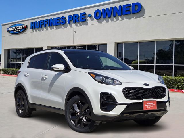Snow White Pearl 2021 Kia Sportage S AWD SUV / Crossover All-Wheel Drive 6-Speed Automatic Overdrive