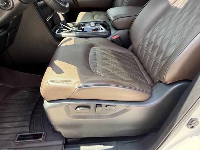 2024 Nissan Armada Platinum White at EAG Ford Navasota