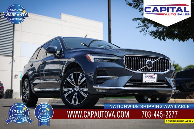 Denim Blue Metallic 2022 Volvo XC60 SUV / Crossover All-Wheel Drive Automatic
