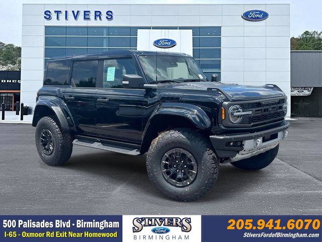 Shadow Black 2026 Ford Bronco Raptor SUV / Crossover Four-Wheel Drive Automatic
