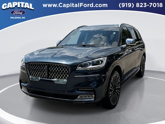 Flight Blue Clearcoat 2020 Lincoln Aviator Black Label AWD SUV / Crossover All-Wheel Drive Automatic
