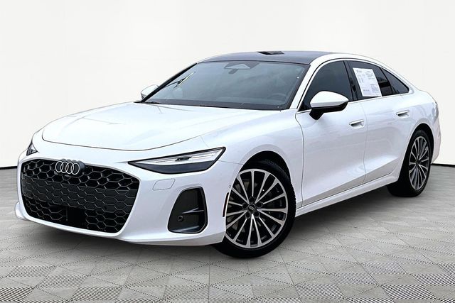 Arkona White 2026 Audi A6 Sedan All-Wheel Drive 7-Speed Automatic