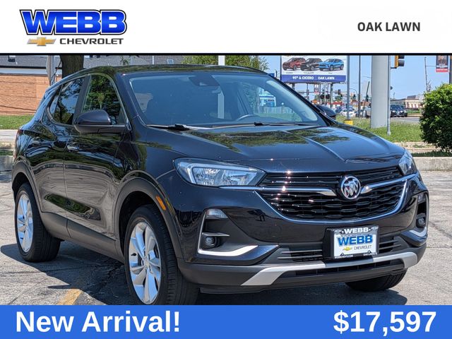 Dark Moon Blue Metallic 2021 Buick Encore GX Preferred AWD SUV / Crossover All-Wheel Drive 9-Speed Automatic