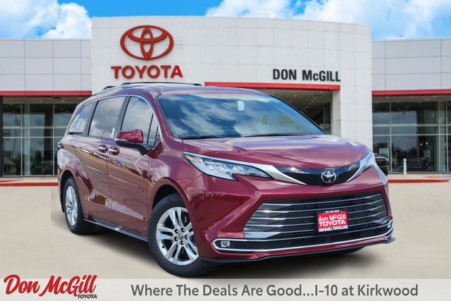 2026 Toyota Sienna Limited Red at Community Toyota