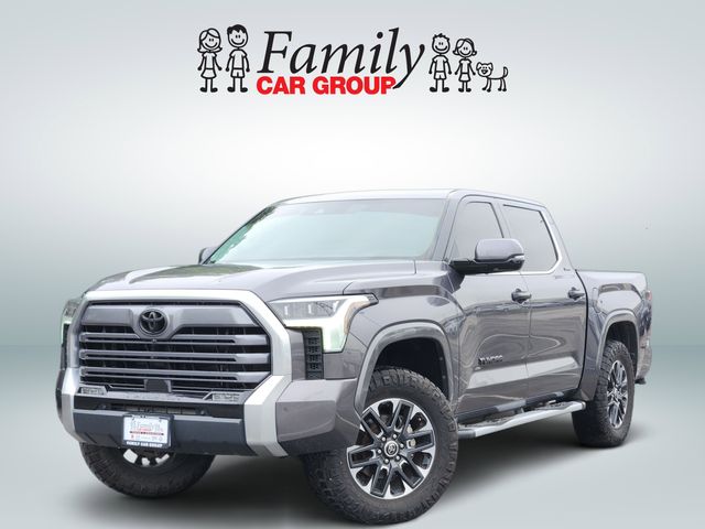 Magnetic Gray Metallic 2023 Toyota Tundra Limited CrewMax Cab 4WD Pickup Truck Four-Wheel Drive Automatic