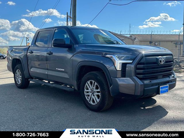 Magnetic Gray Metallic 2025 Toyota Tundra SR5 CrewMax Cab 4WD Pickup Truck Four-Wheel Drive Automatic