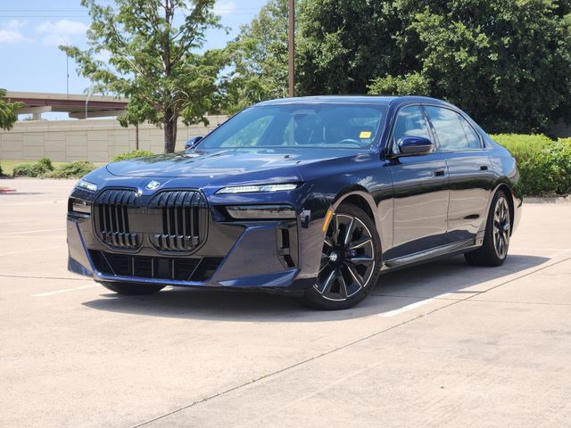 Tanzanite Blue II Metallic 2023 BMW 7 Series Sedan All-Wheel Drive 8-Speed Automatic