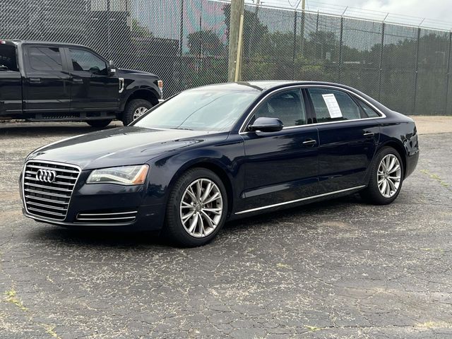 Night Blue Pearl 2013 Audi A8 Sedan  8-Speed Automatic
