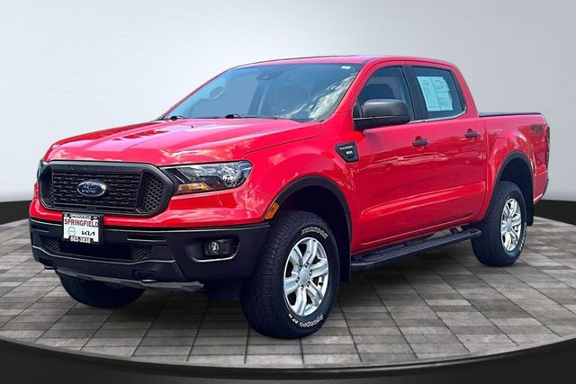 Race Red 2020 Ford Ranger Pickup Truck Four-Wheel Drive Automatic