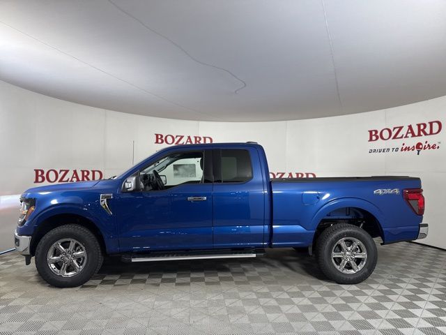 2025 Atlas Blue Metallic Ford F-150 XLT 4X4 Truck