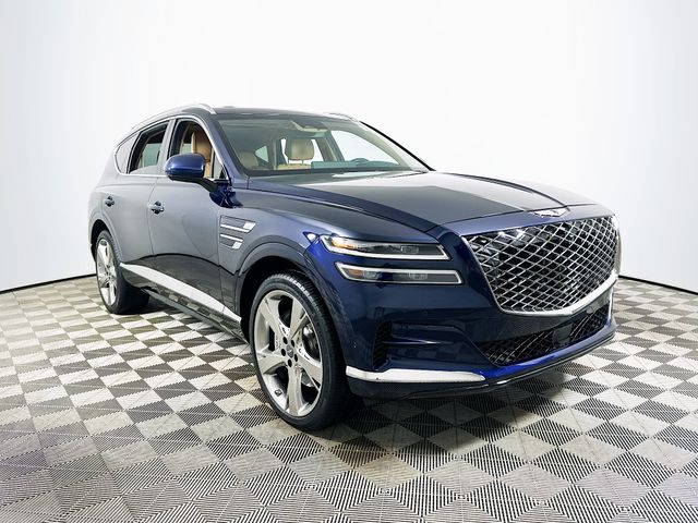 Capri Blue 2024 Genesis GV80 3.5T Prestige AWD SUV / Crossover Automatic
