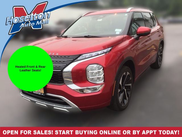 Red Diamond 2022 Mitsubishi Outlander SUV / Crossover All-Wheel Drive Continuously Variable Transmission