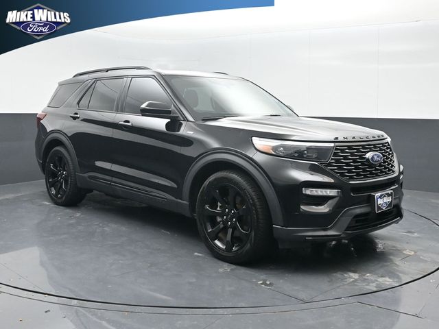 Agate Black Metallic 2024 Ford Explorer SUV / Crossover Rear-Wheel Drive Automatic