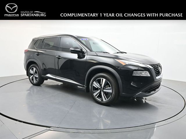 Super Black 2023 Nissan Rogue SUV / Crossover All-Wheel Drive Continuously Variable Transmission