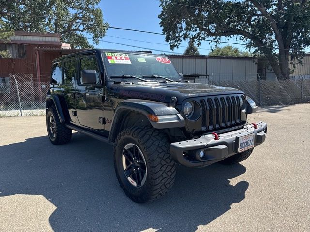Black Clearcoat 2018 Jeep Wrangler Unlimited Rubicon 4WD SUV / Crossover Four-Wheel Drive 8-Speed Automatic