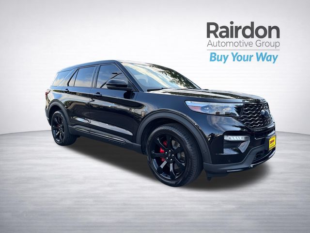 Black 2021 Ford Explorer SUV / Crossover All-Wheel Drive Automatic