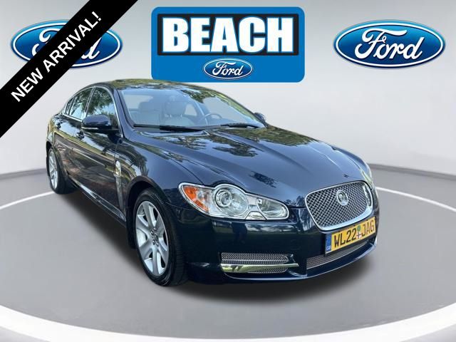 Indigo Blue 2010 Jaguar XF Sedan 6-Speed Automatic