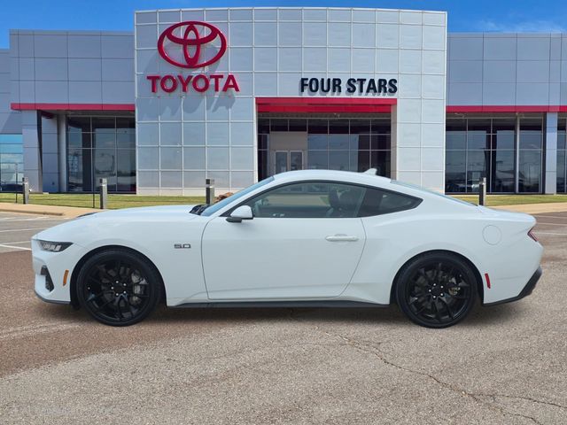 Oxford White 2024 Ford Mustang Coupe Rear-Wheel Drive Automatic
