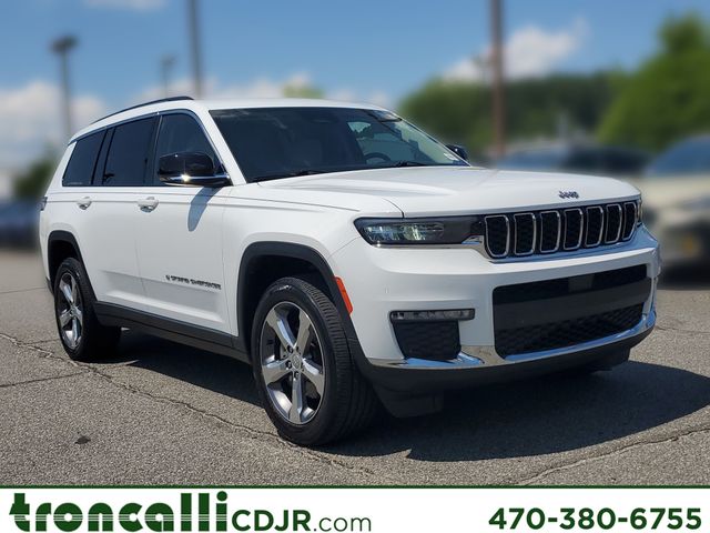 Bright White Clearcoat 2021 Jeep Grand Cherokee L SUV / Crossover 4X2 8-Speed Automatic