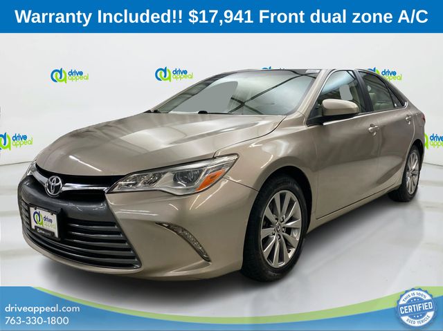 Creme Brulee Mica 2015 Toyota Camry XLE V6 Sedan Front-Wheel Drive 6-Speed Automatic