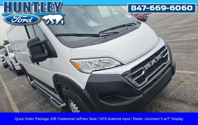 Bright White Clearcoat 2025 RAM ProMaster Van Front-Wheel Drive 9-Speed Automatic