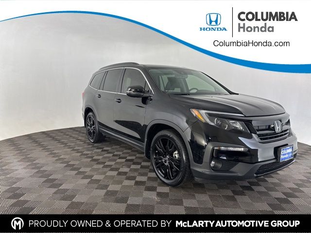 Crystal Black Pearl 2022 Honda Pilot SE AWD SUV / Crossover All-Wheel Drive 9-Speed Automatic