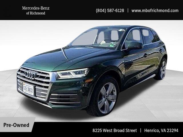 Azores Green Metallic 2018 Audi Q5 2.0 TFSI quattro Premium Plus SUV / Crossover All-Wheel Drive 7-Speed Automatic
