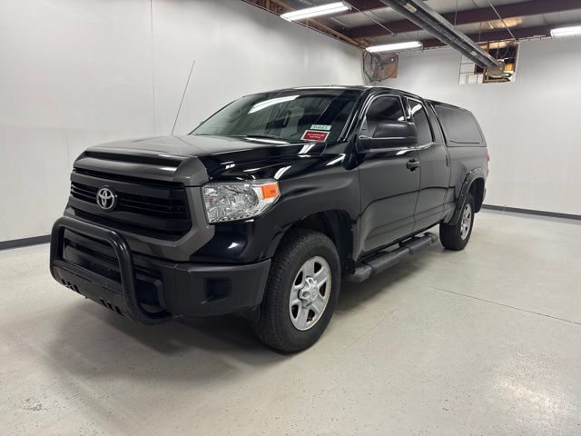 Black 2016 Toyota Tundra Pickup Truck Four-Wheel Drive 6-Speed Automatic Overdrive