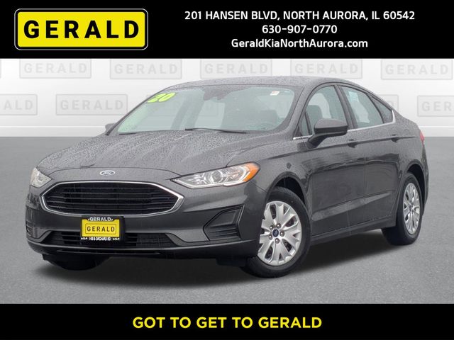 Gray (Magnetic) 2020 Ford Fusion S FWD Sedan Front-Wheel Drive 6-Speed Automatic