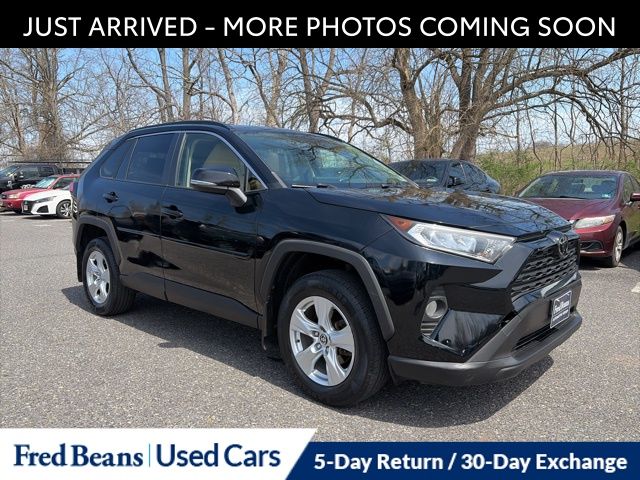 Midnight Black Metallic 2020 Toyota RAV4 XLE AWD SUV / Crossover All-Wheel Drive 8-Speed Automatic