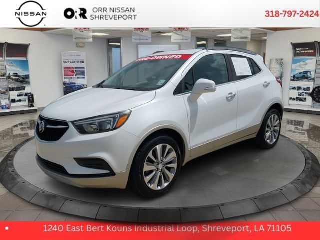 White Frost 2019 Buick Encore SUV / Crossover Front-Wheel Drive 6-Speed Automatic Overdrive