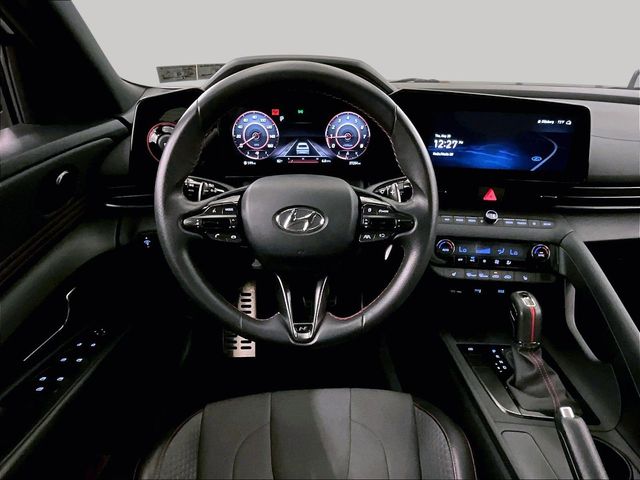 2023 Hyundai Elantra N Line White at Carlisle Cadillac Buick GMC