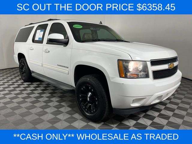 Summit White 2013 Chevrolet Suburban SUV / Crossover 6-Speed Automatic Overdrive