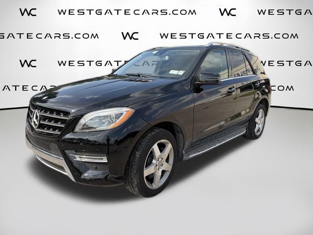 Black 2014 Mercedes-Benz M-Class SUV / Crossover All-Wheel Drive 7-Speed Automatic