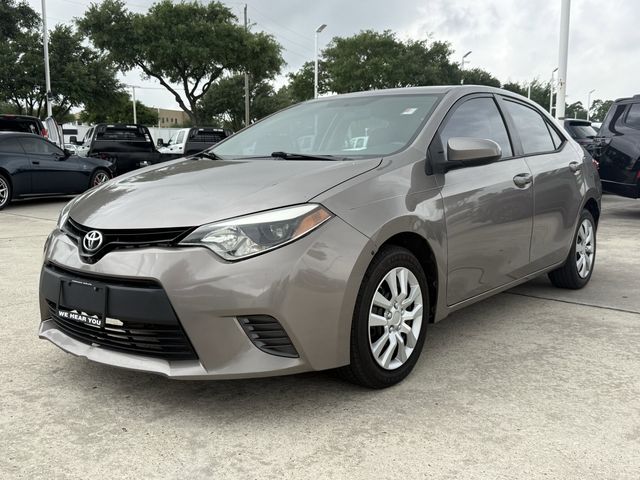 2015 Toyota Corolla LE Brown at Texan Dodge Chrysler Jeep Ram
