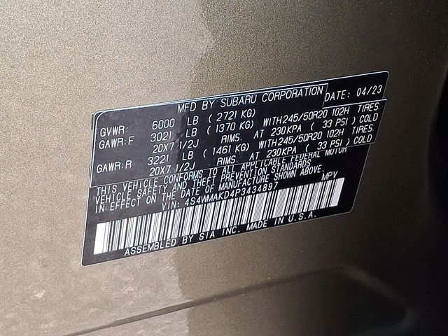 2023 Subaru Ascent Onyx Edition Brown at Rafferty Subaru