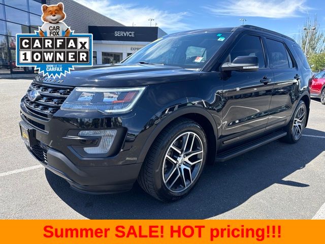 Shadow Black 2017 Ford Explorer SUV / Crossover All-Wheel Drive 6-Speed Automatic