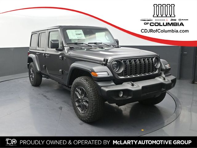 Gray (Granite Crystal Metallic Clearcoat) 2026 Jeep Wrangler SUV / Crossover Four-Wheel Drive 8-Speed Automatic