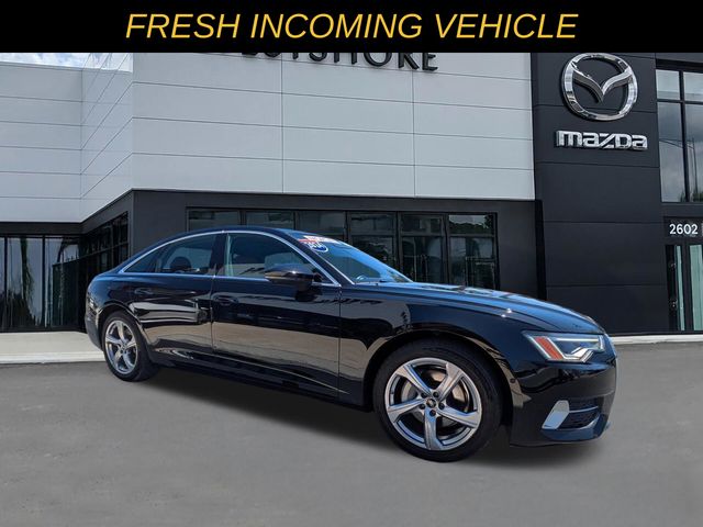 Brilliant Black 2024 Audi A6 Sedan All-Wheel Drive 7-Speed Automatic