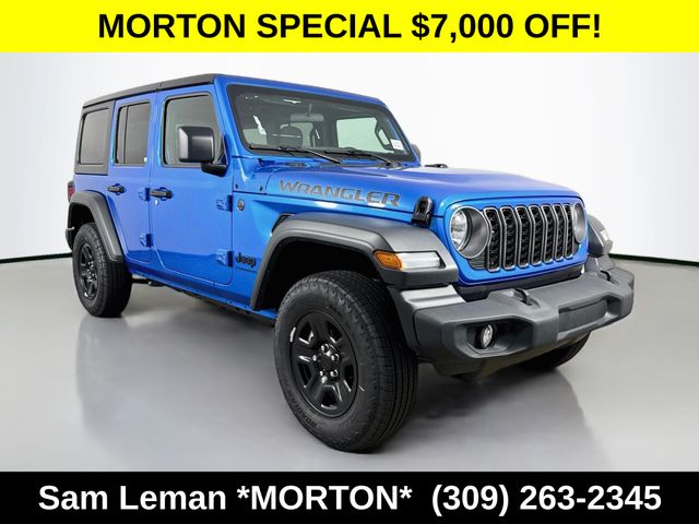 Hydro Blue Pearl Coat 2026 Jeep Wrangler SUV / Crossover Four-Wheel Drive 8-Speed Automatic