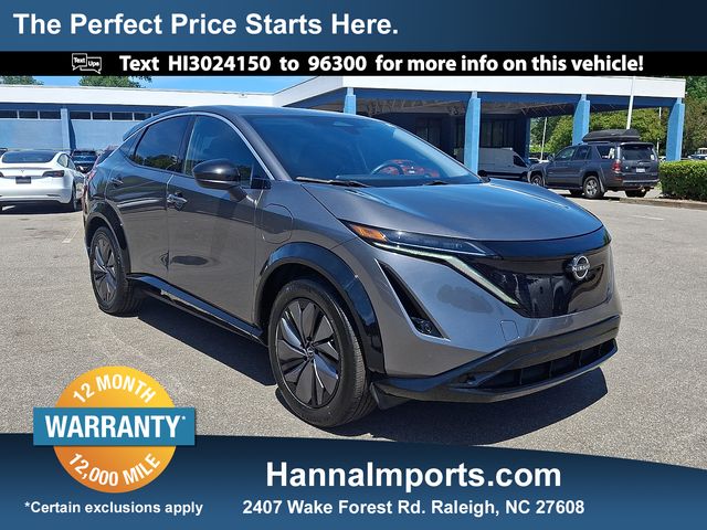 Gray (Gun Metallic) 2023 Nissan Ariya SUV / Crossover Front-Wheel Drive Continuously Variable Transmission