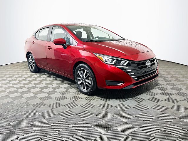 Red (Scarlet Ember Tintcoat) 2024 Nissan Versa Sedan Front-Wheel Drive Continuously Variable Transmission