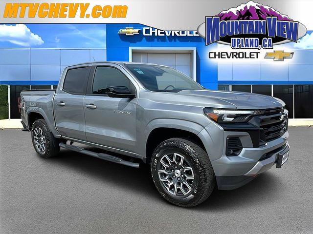 Sterling Gray Metallic 2024 Chevrolet Colorado Z71 Crew Cab 4WD Pickup Truck Four-Wheel Drive 8-Speed Automatic