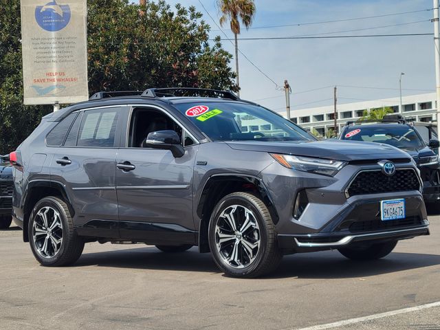 Midnight Black Metallic 2024 Toyota RAV4 Prime SUV / Crossover All-Wheel Drive Continuously Variable Transmission