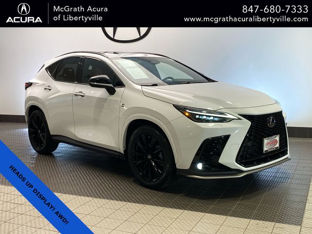 Ultra White 2022 Lexus NX 350 F SPORT Handling AWD SUV / Crossover All-Wheel Drive 8-Speed Automatic
